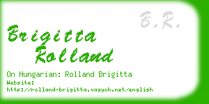 brigitta rolland business card